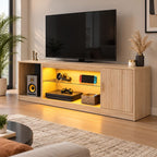 Meuble Tv Led Design - Magnus | Éclairage RVB & Rangement Gaming