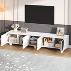 Meuble TV Blanc Noir