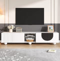Meuble TV Blanc Noir