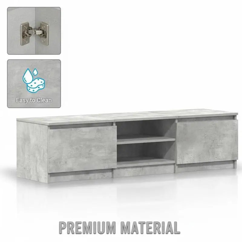 Meuble TV Gris Anthracite