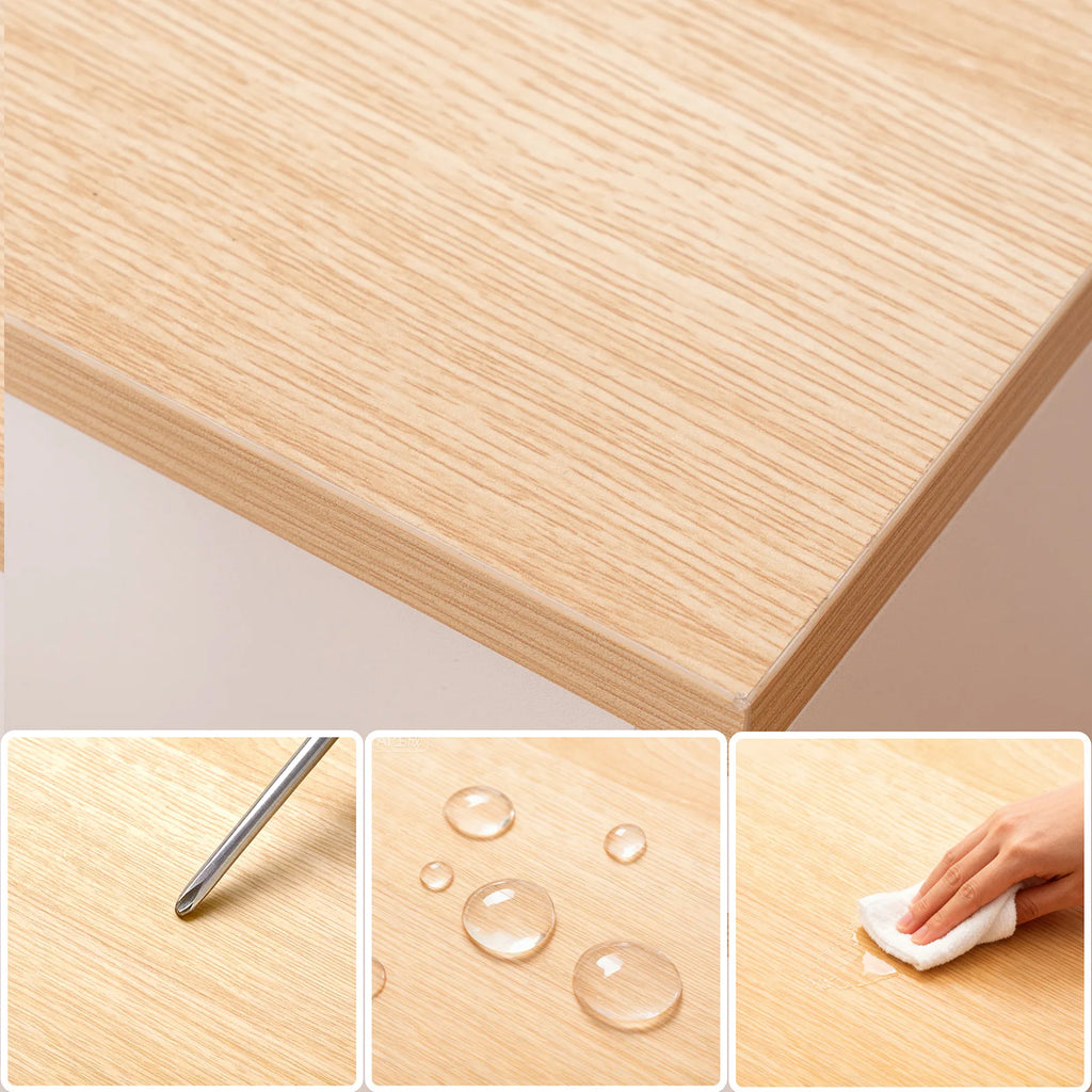 Meuble TV Blanc et Bois 160 cm