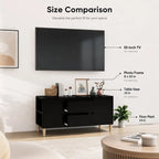 Meuble TV 100 cm Noir