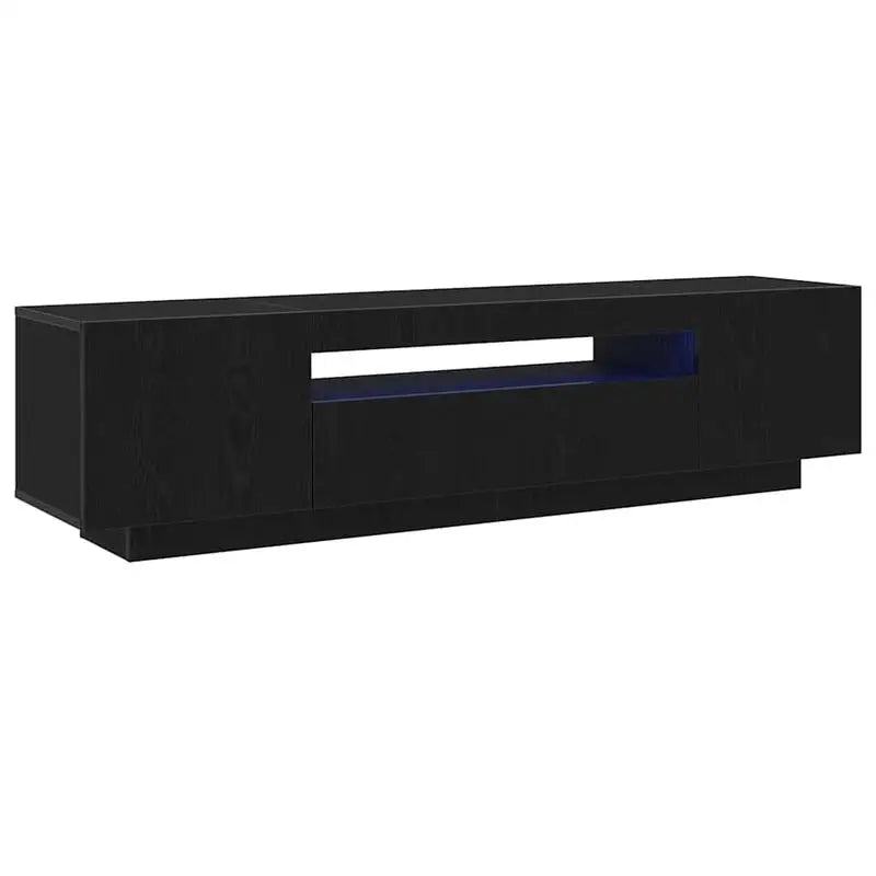 Meuble TV 160 cm Noir