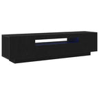Meuble TV 160 cm Noir
