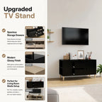 Meuble TV 100 cm Noir