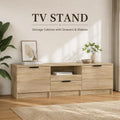 meuble tv bas bois