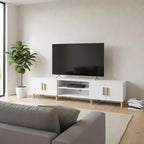 Meuble TV 180 cm Blanc