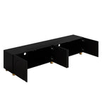 Meuble TV Noir 180 cm