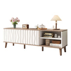 Meuble TV Blanc et Bois