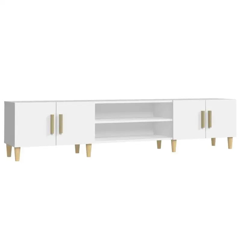 Meuble TV 180 cm Blanc