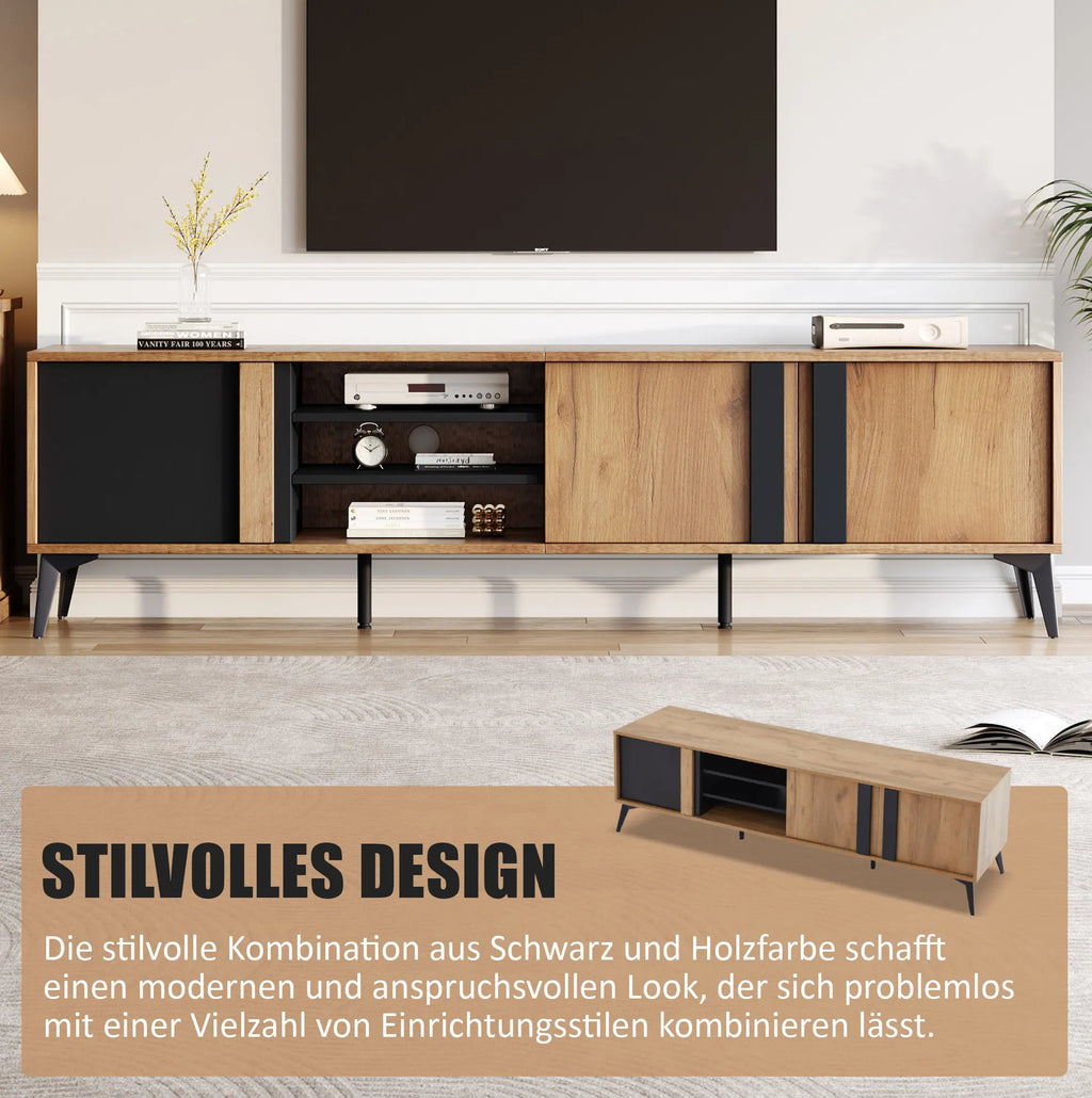 Meuble TV 180 cm sur Pied