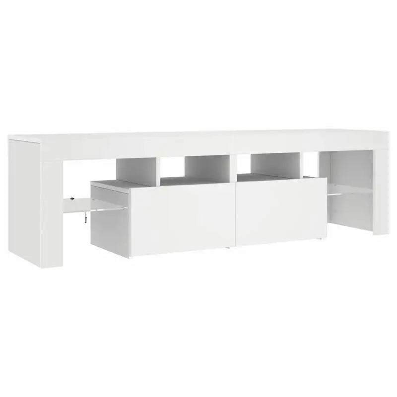 Meuble TV Blanc led