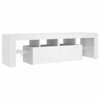 Meuble TV Blanc led