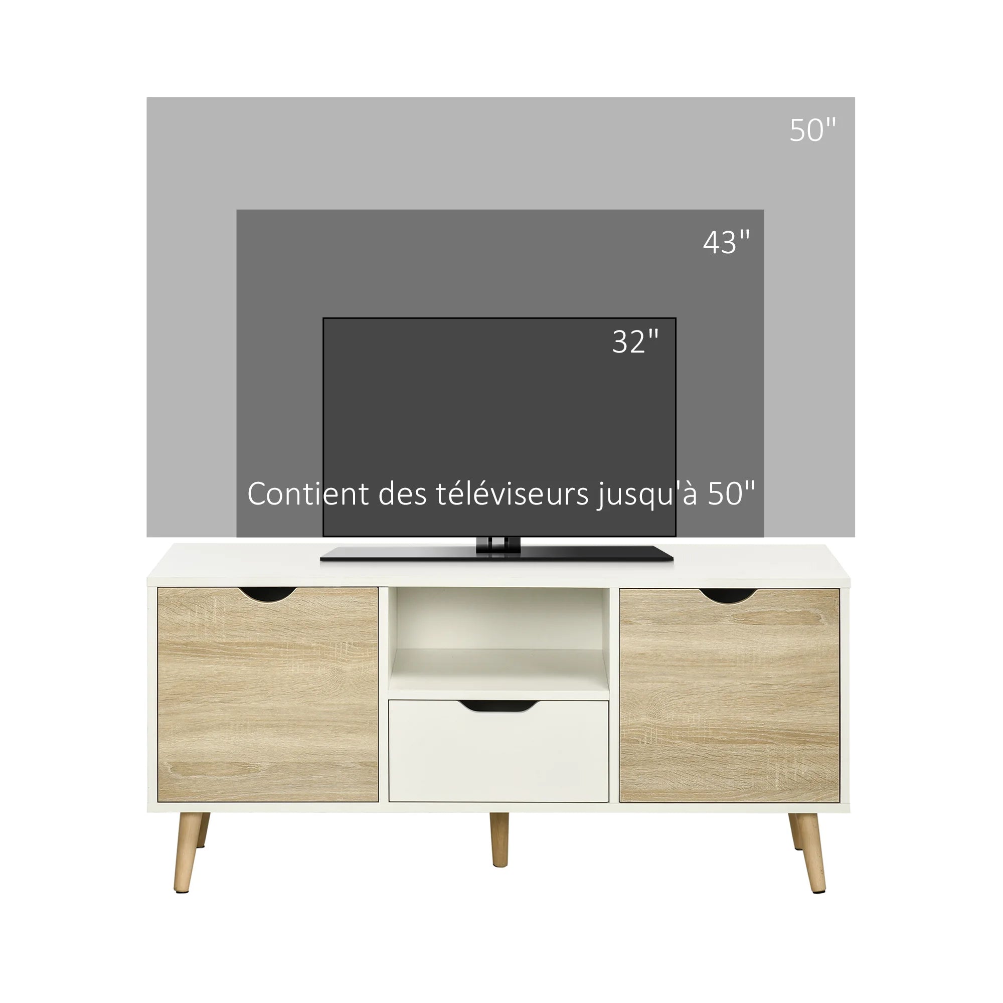 Meuble TV 110 cm