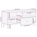 Meuble TV Largeur 100 cm