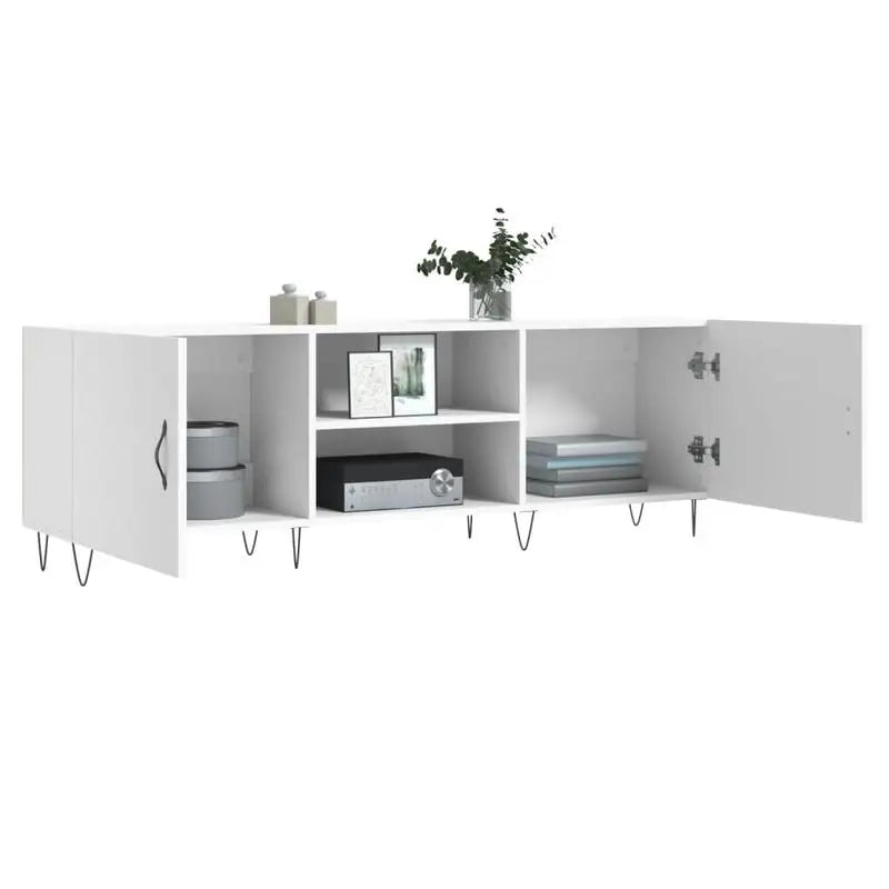 Meuble TV Blanc 150 cm