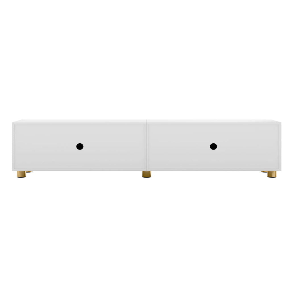 Meuble TV Blanc laqué