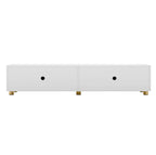 Meuble TV Blanc laqué