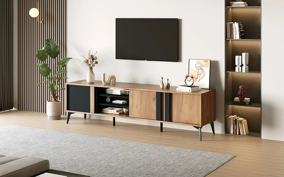 Meuble TV 180 cm sur Pied
