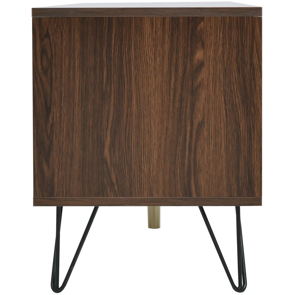 Meuble tv bois marron