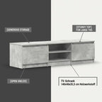 Meuble TV Gris Anthracite