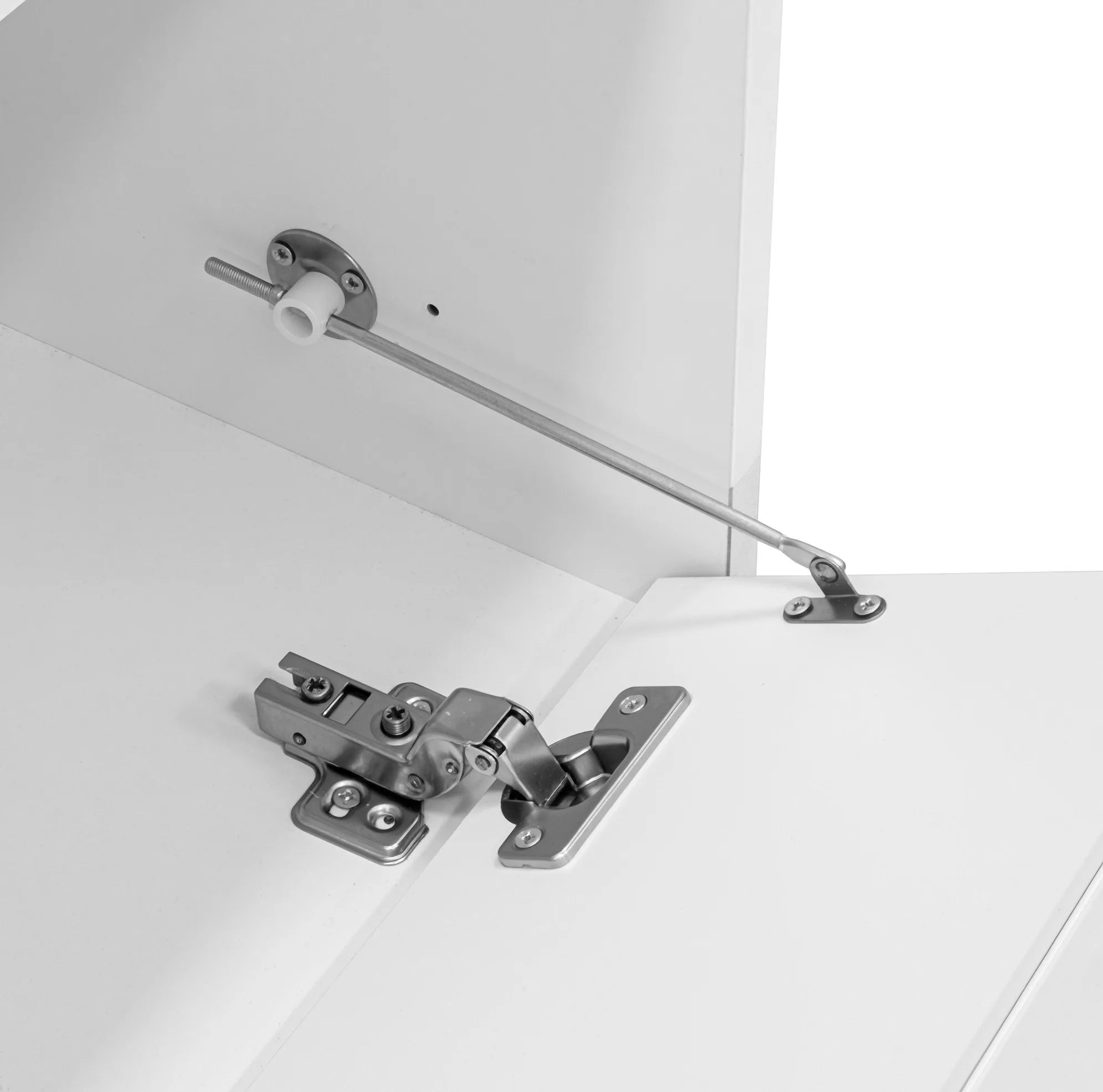 Meuble TV Blanc Laque