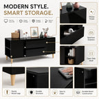Meuble TV 100 cm Noir