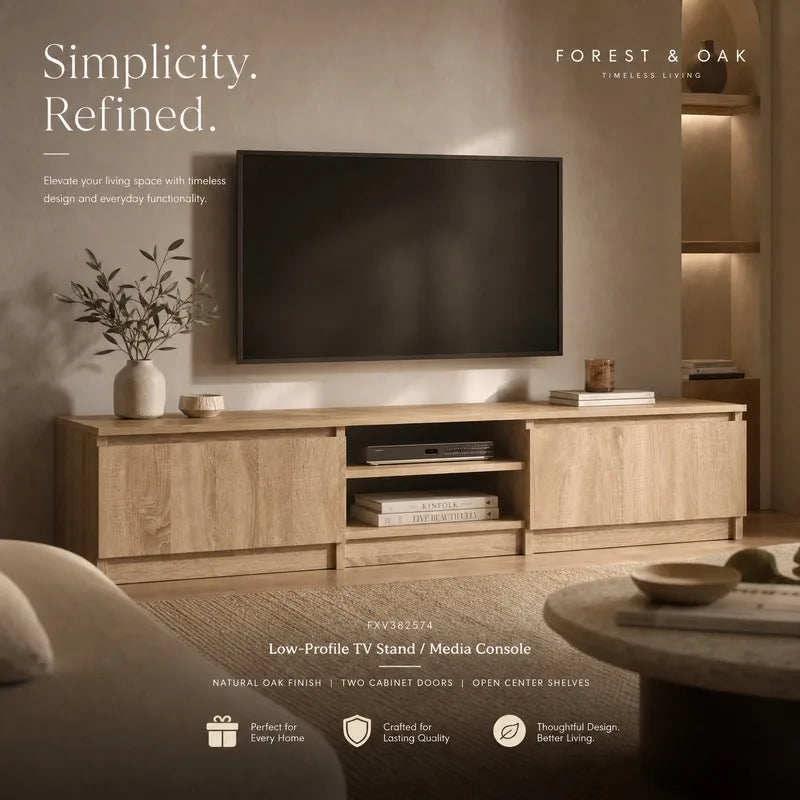 Meuble tv 140 cm Bois