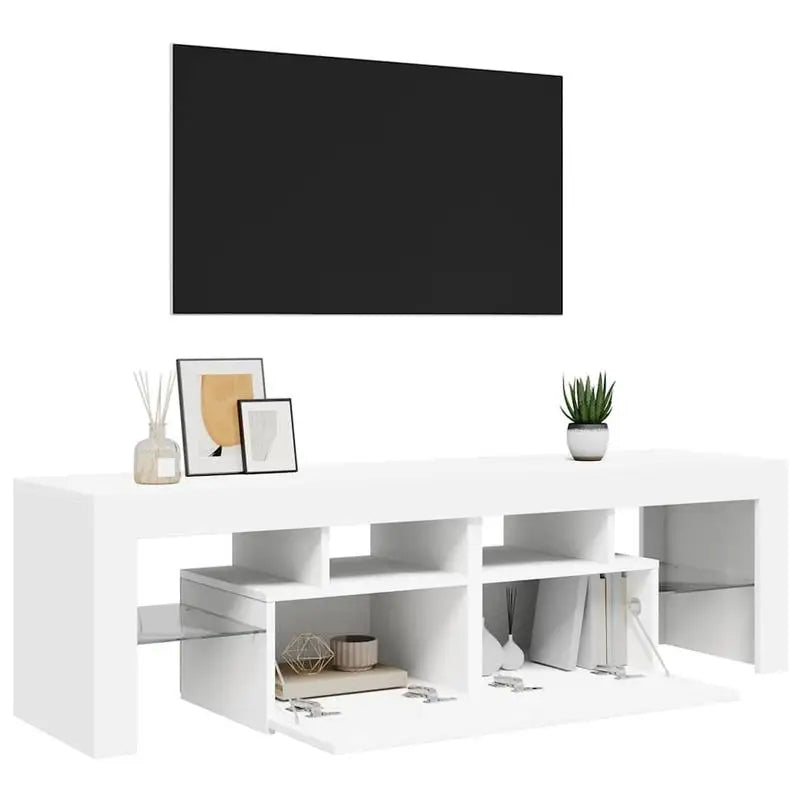 Meuble TV Blanc led