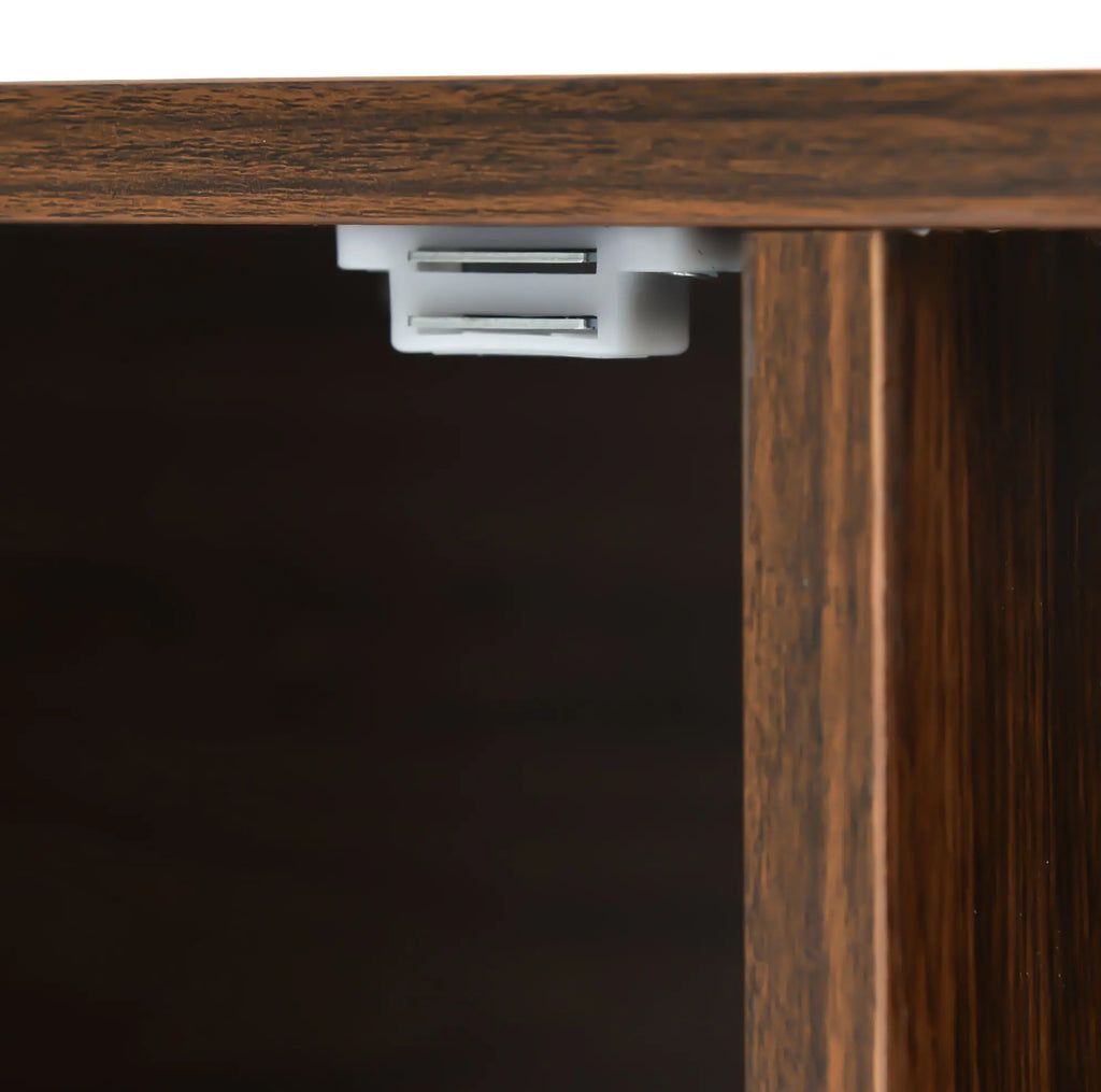 Meuble tv bois marron