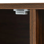 Meuble tv bois marron