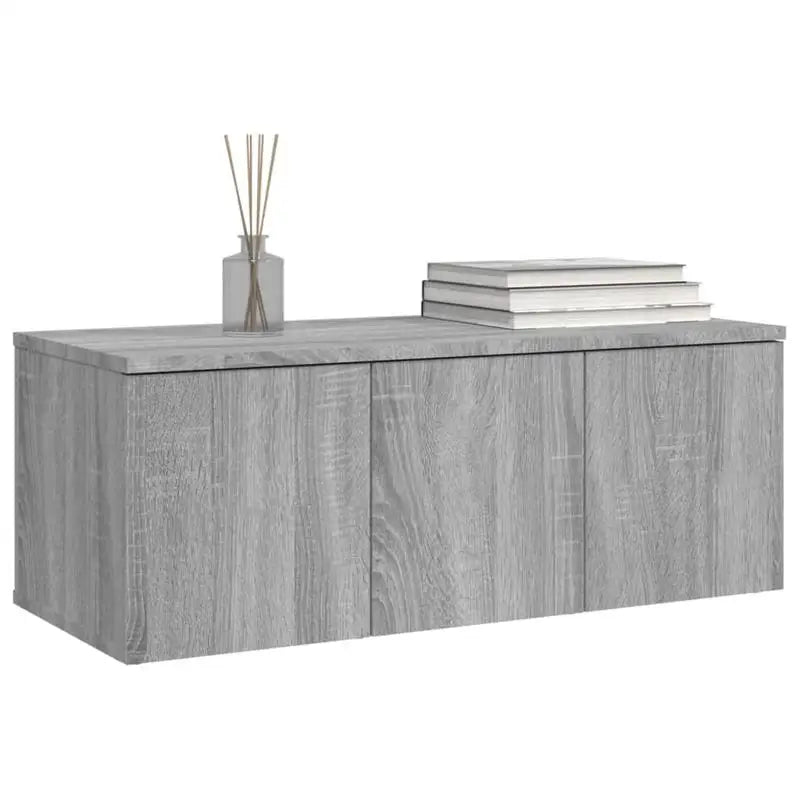Meuble TV en Bois Gris