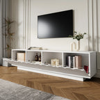 Meuble TV Blanc Laque