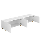 Meuble TV Blanc laqué