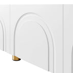 Meuble TV Blanc laqué