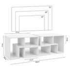 Meuble Bibliothèque TV - Sebastian | Extensible, Robuste et Fonctionnel