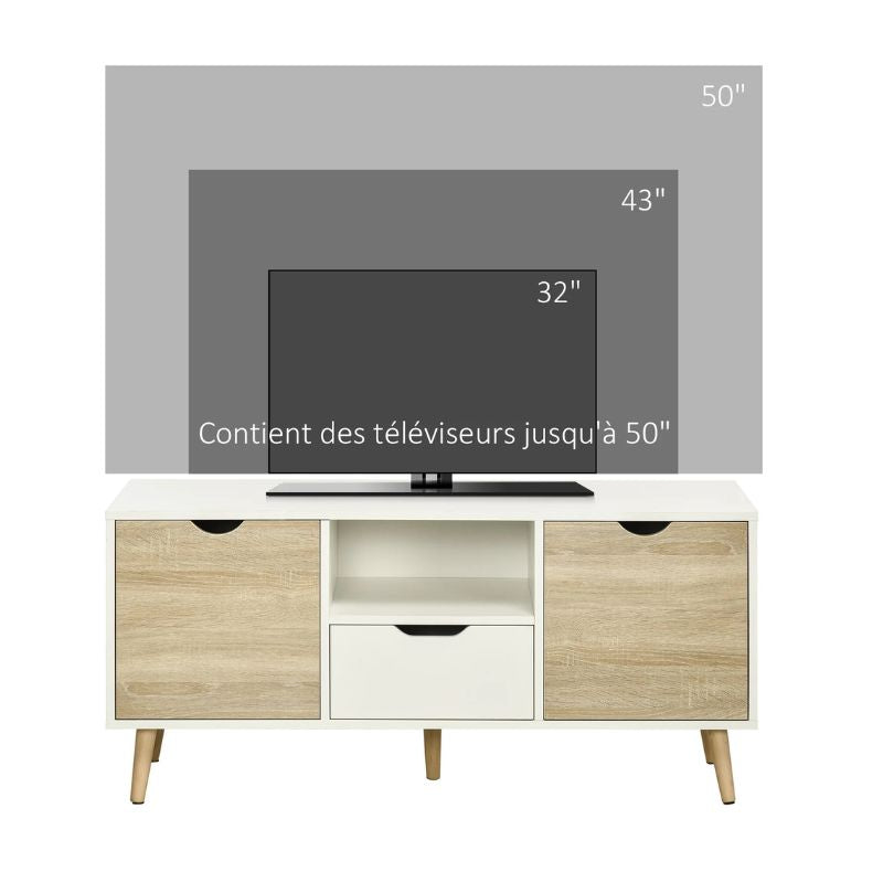 Meuble TV 110 cm - Peter | Le Meuble qui Sublime Votre Salon