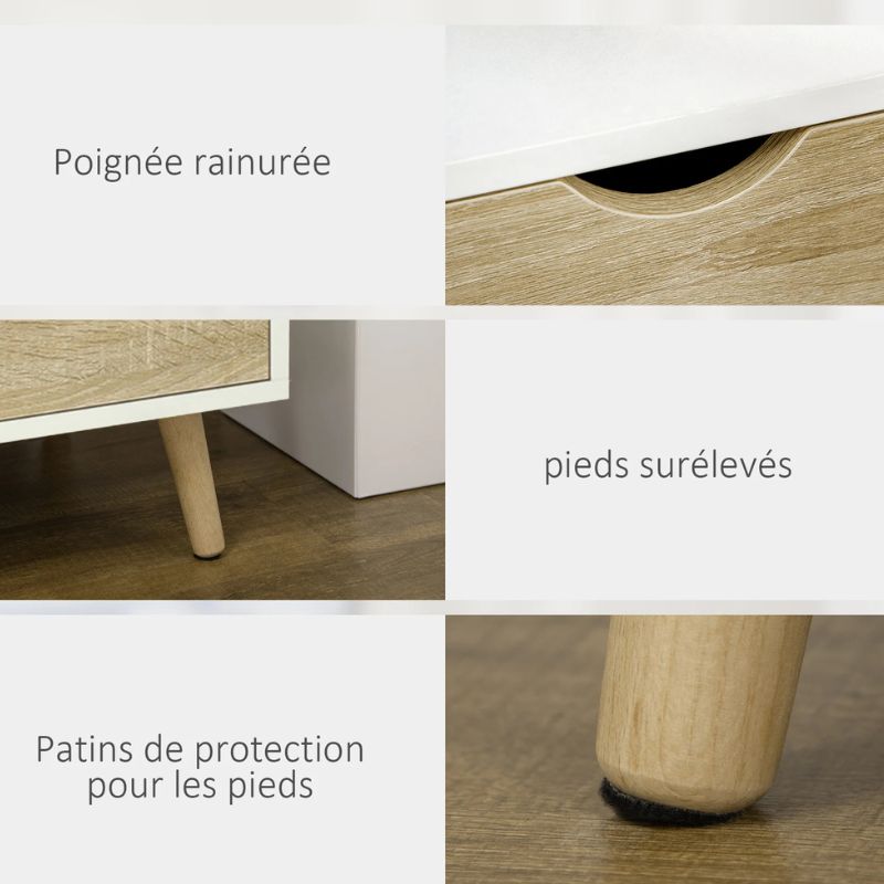 Meuble TV 110 cm - Peter | Le Meuble qui Sublime Votre Salon