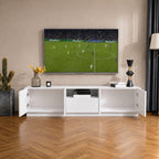 Meuble TV Blanc Design - Odin | Le Meuble qui Sublime Votre Salon