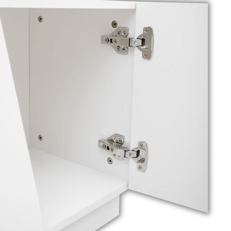 Meuble TV Blanc Design - Odin | Le Meuble qui Sublime Votre Salon