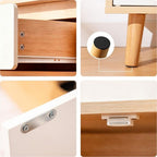 Meuble Tv Blanc Moderne - Jonas | Rangement Malin et Éxtensible