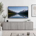 Meuble TV en Bois Gris - Sander | Design & Rangement Optimisé