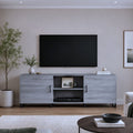 Meuble TV Gris Clair - Erling | Design & Rangement Optimisé