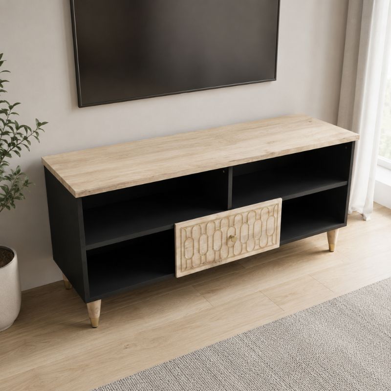 Meuble TV Largeur 100 cm - Mathias | Élégance et Praticité