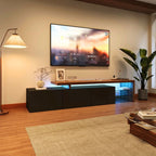 Meuble Tv Led en Bois - Ivar | Style Moderne pour Votre Salon