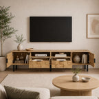 Meuble TV Modern en Bois - Adam | Élégance et Praticité