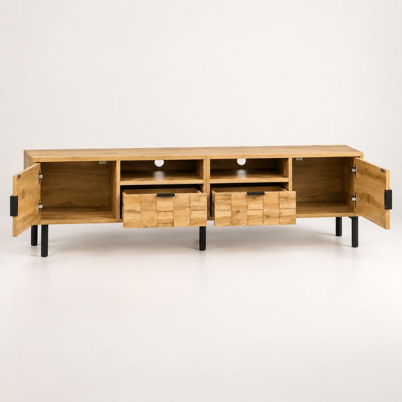 Meuble TV Modern en Bois - Adam | Élégance et Praticité