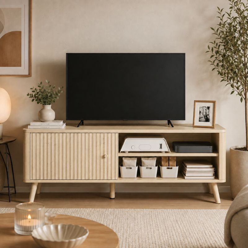 Meuble TV Petit Espace - Kasper | Design & Rangement Optimisé