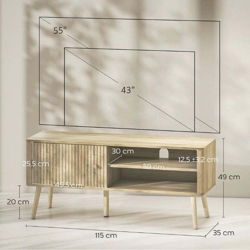 Meuble TV Petit Espace - Kasper | Design & Rangement Optimisé
