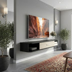 Meuble TV Suspendu 120 cm - Sverre | Le Meuble qui Sublime Votre Salon